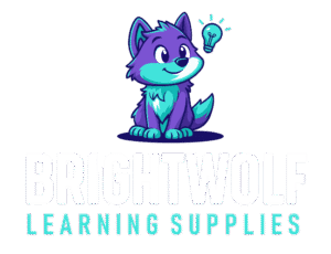 BrightWolf LEARNING SUPPLIES PNG Logo